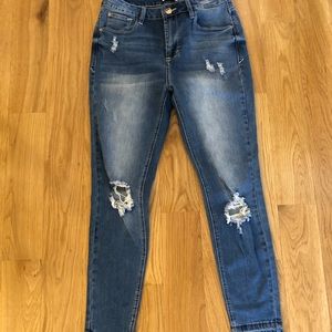 Kensie high waist skinny jeans